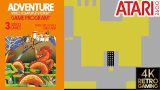 Adventure Atari 2600 4k Gameplay