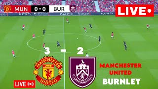 Manchester United 🆚 Burnley | Premier League 2025 | LIVE Football Match Simulation 🎮⚽
