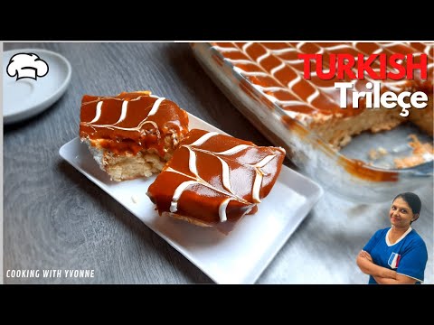 Turkish Trileçe (milky caramel cake) - Cooking With Yvonne