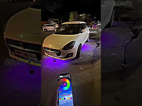 Underbody Chassis light for all cars #modifications #suzukiswift #nexon #Brezza #autolovers