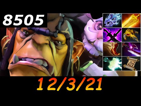 Dota 2 Alchemist 8505 MMR 12/3/21 (Kills/Deaths/Assists) Ranked Full Gameplay