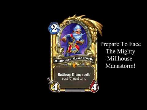 Voice Impressions: Hearthstone: Millhouse Manastorm Voice Line