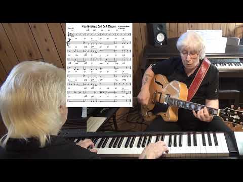 You Stepped Out Of A Dream ( 2 ) - Jazz guitar & piano cover ( Nacio Herb Brown )