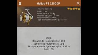 mise au point moulinet et ligne de fond  mars 2026