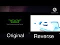 Acer Logo Effects Comparison Original Vs Reverse