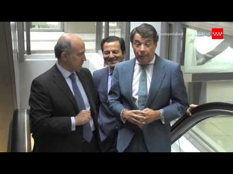 Ignacio González visita o intercambiador da Avenida de América