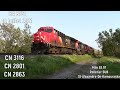 CN B731 St Alexandre Mile 83 97 CN 3116 2801 2863