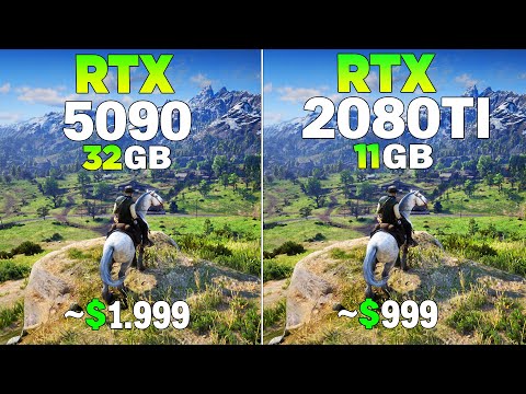 RTX 5090 vs RTX 2080 Tİ - Test in 8 Games