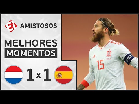 Gols e lances de Holanda x Espanha