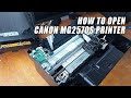 How To Open Remove Canon Mg2570s Printer