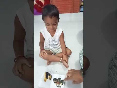 Sathvika identifies Vehicles 🥰 #baby # vehicles #kids