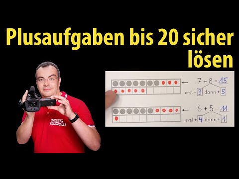 Plusaufgaben bis 20 sicher lösen - Grundschule - Klasse 1