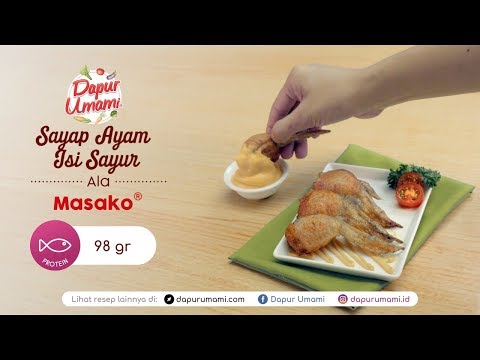 Sayap Ayam Isi Sayur ala Masako®