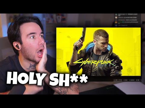 DO I PLAY THIS GAME!? Cyberpunk 2077 GAMEPLAY (REACTION)