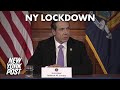 Gov Cuomo Orders New York State Lockdown New York Post