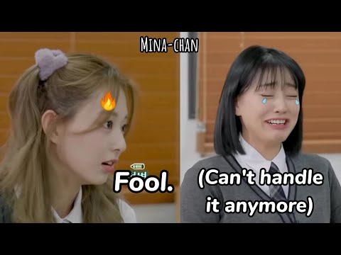 tzuyu *forgot* she's the maknae and become mean to her unnies in debate