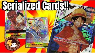 One Piece Serialized Cards!! Card Nest Custom Cards Review