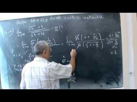 Lectia numarul BAM 81- Limita de sir -  Graficul functiei