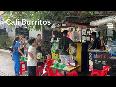 Piseth’s Cali Burritos With Chef Coming from California State … Phnom Penh City #travel #streetfood