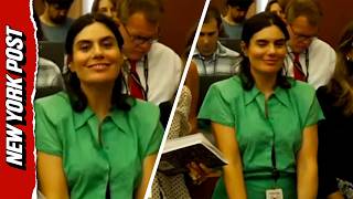 Lindsay Clancy Reporter Sparks Blacklash for Winking at Camera, Vanity Fair Pulls Her Credentials