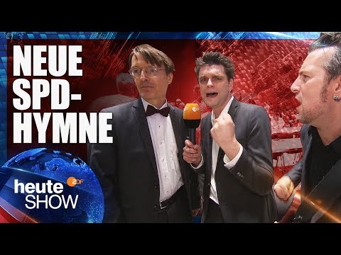 Andrea Nahles ist SPD-Chefin! Lutz van der Horst auf dem Parteitag | heute-show vom 27.04.2018