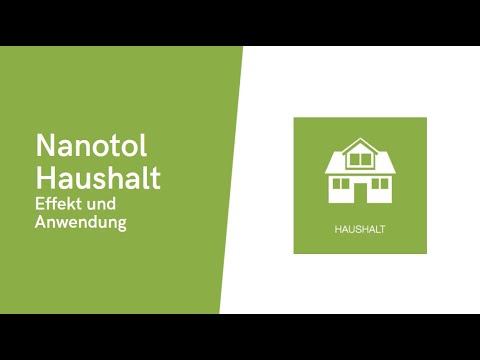 Anwendung Nanotol Haushalt Set - Nanoversiegelung für Fenster | Glasversiegelung