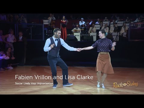 RTSF 2019 – Fabien Vrillon and Lisa Clarke – Social Lindy Hop Improvisation