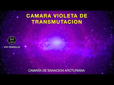 VIOLET CHAMBER OF TRANSMUTATION 💜 Arcturian Healing Chamber 🛸 Vivi Pedraglio