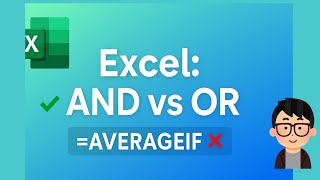 Excel में AND और OR Function का Use सीखें | Easy Logic Explained! #excelhindi