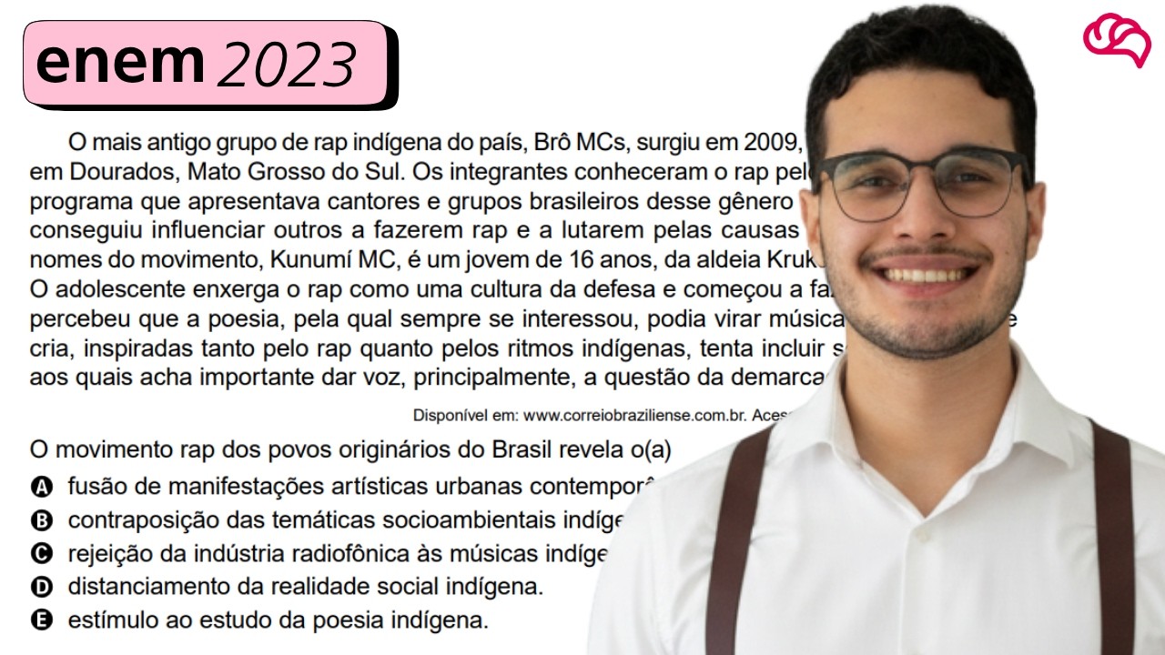 Resolução em Vídeo — Questão 38 ENEM 2023