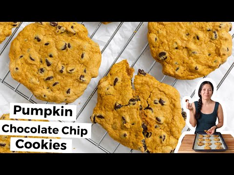 Vegan Pumpkin Chocolate Chip Cookies | Easy & Delicious All-Year Recipe 🍪