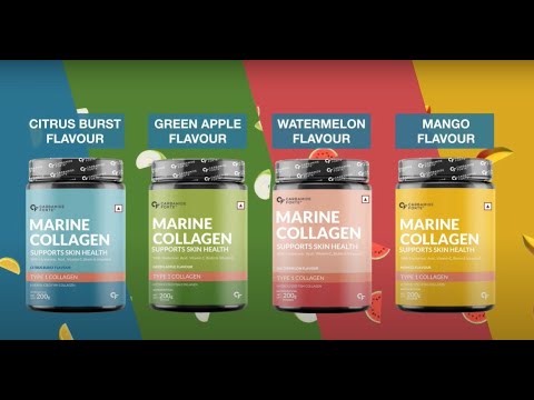 Orange Collagen Powder