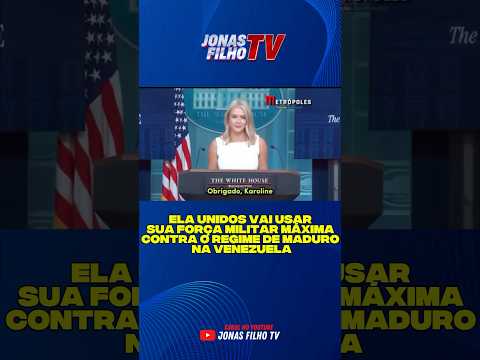 EUA vai usar sua força militar máxima contra Nicolas Maduro. #noticias #política