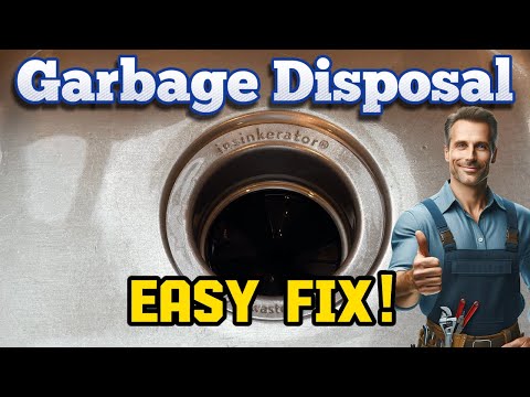 How to fix a garbage disposal that won't turn on