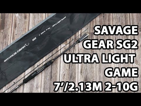 Спінінг Savage Gear SG2 Ultra Light Game 7’/2.13m 2-10g