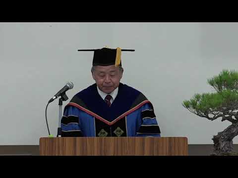 令和3年9月期金沢大学学位記授与式