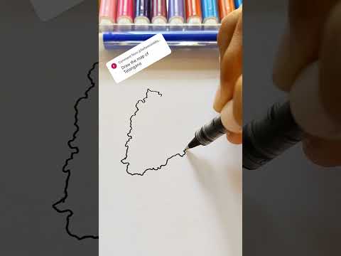 Telangana 🔥 Next? #wow #map #telangana