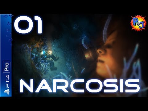 Let's Play Narcosis | PS4 Pro Walkthrough Gameplay | Episode 1: Deep Sea Horror (P+J)