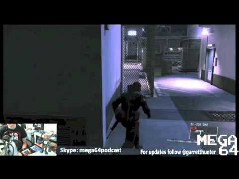 Mega64 Poorly Played Stream 82 - Katy's Call, Metal Gear Series