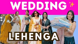 LEHENGAS HAUL UNDER 4000  Flipkart | Myntra Haul 2025 | Wedding Haldi Mehendi OutfitIdeas