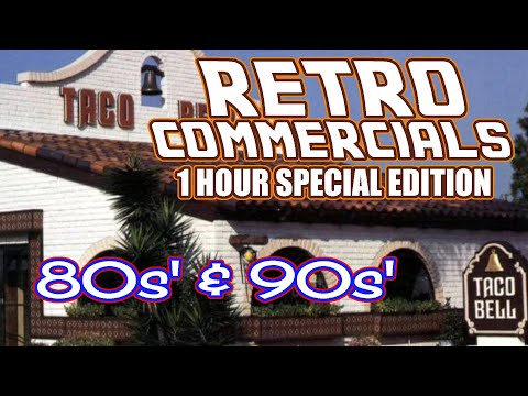Awesome '80s and '90s Commercials Volume 1 (One Hour)
