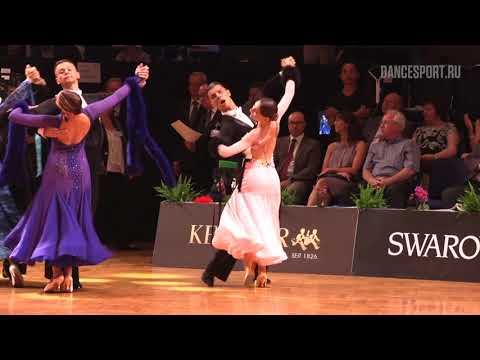 Alexandru Ionel - Isabel Tinnis GER | Slow Foxtrot | WDSF GrandSlam Standard | GOC 2018
