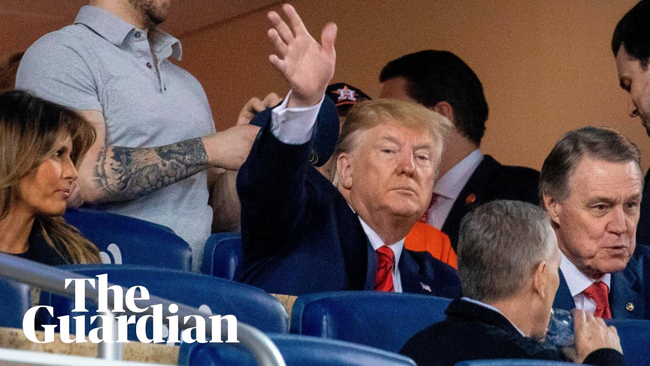 'Lock him up': Trump greeted with boos at World Series