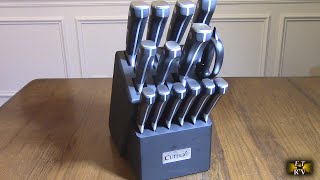 Cutluxe 15-Piece Knife Set – Premium Black Wood Block, High Carbon German Stainless Steel-AMAZING!