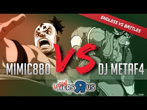 MIMIC880 VS DJ METAF4 - USF4 Endless Matches