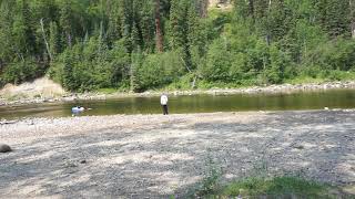 preview picture of video 'Things to do in Alberta | Swim in Pembina River'