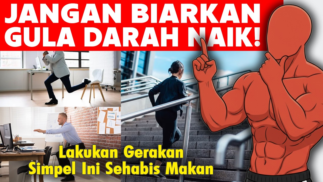Cukup Gerak 1–3 Menit, Gula Darah Gak Jadi Naik Drastis Sehabis Makan!