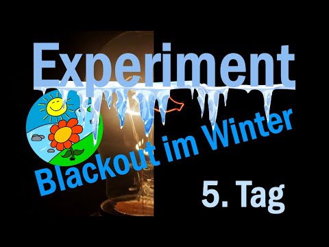 Experiment Blackout Dez22 - 5.Tag Solarpanels, Mehl mahlen, Dosensalat, Brot + Flammkuchen mit Grill