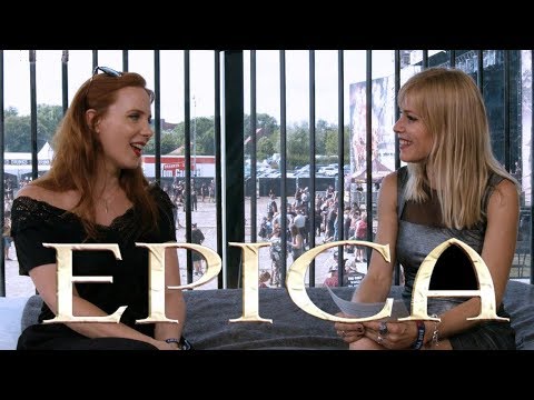 EPICA - Simone Simons on how she started, and leaving your comfort zone @ Alcatraz Festival 2018