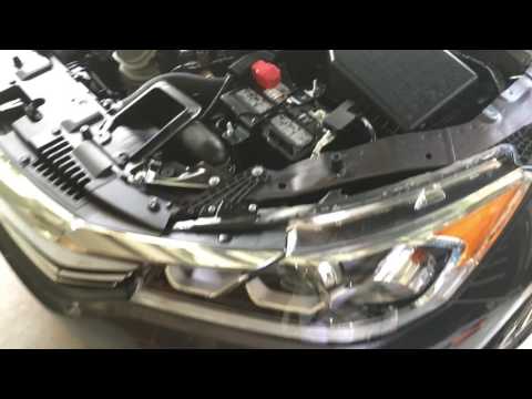 2013-2017 Honda Accord Headlight Bulb Replacement